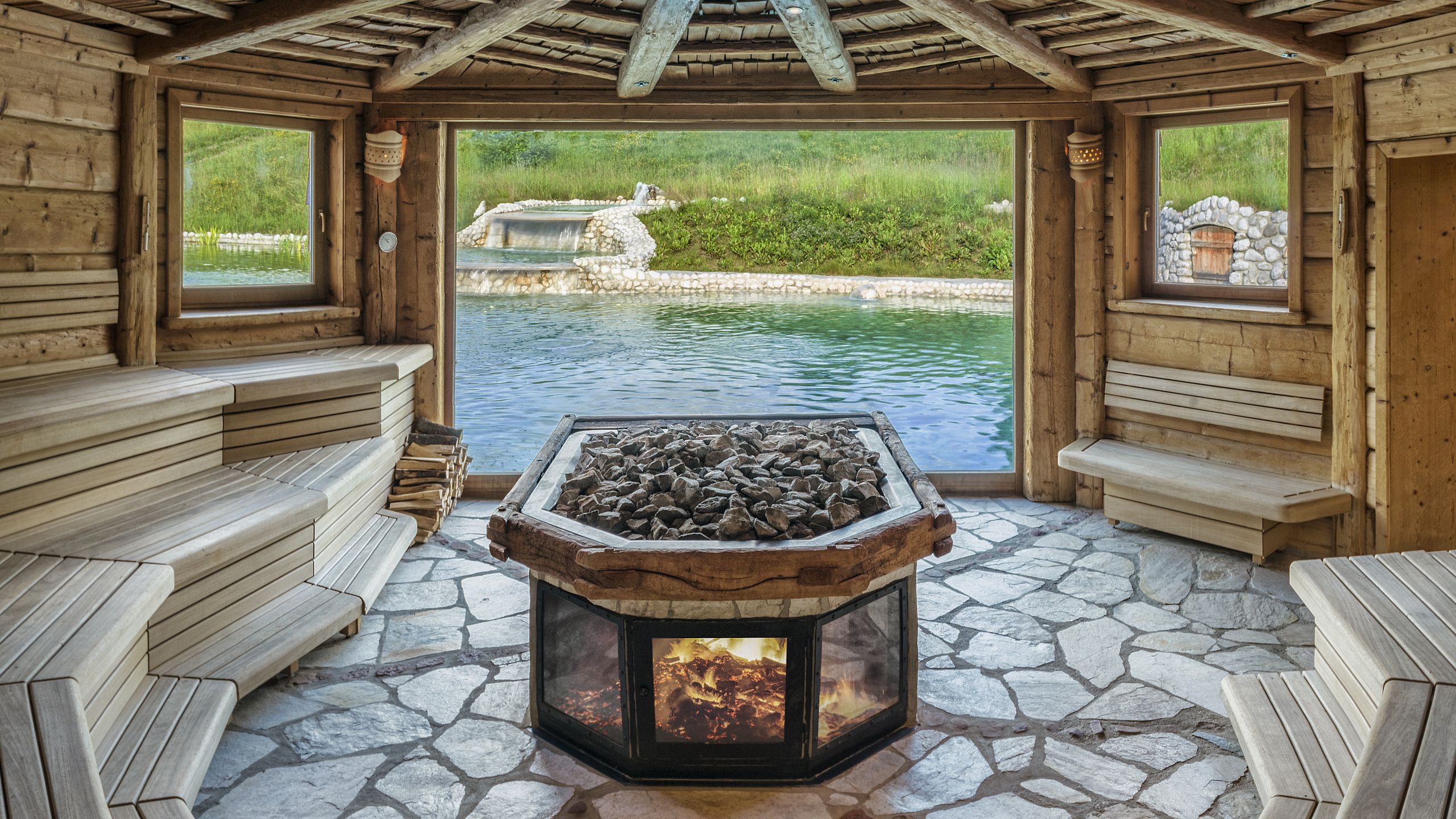 Eventsauna mit Ausblick - LOEWENZAHM