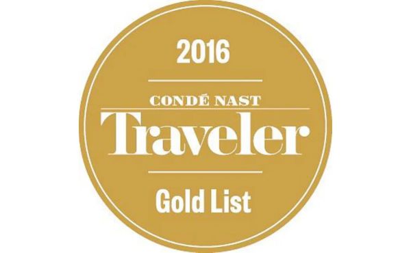 Gold vom Condé Nast Traveler