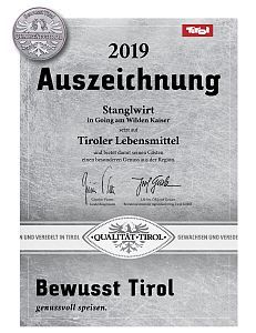 Urkunde_Bewusst Tirol 2019