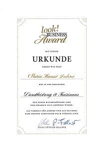 Maria award certificate